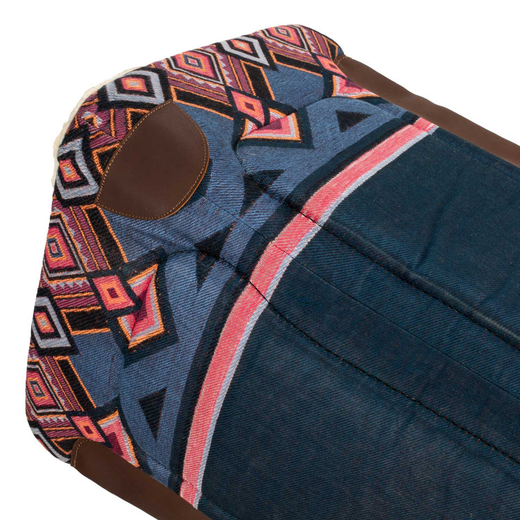 Tapis de selle western avec rembourrage en laine synthétique Pool's Tapis de selle western avec rembourrage en laine synthétique Pool's