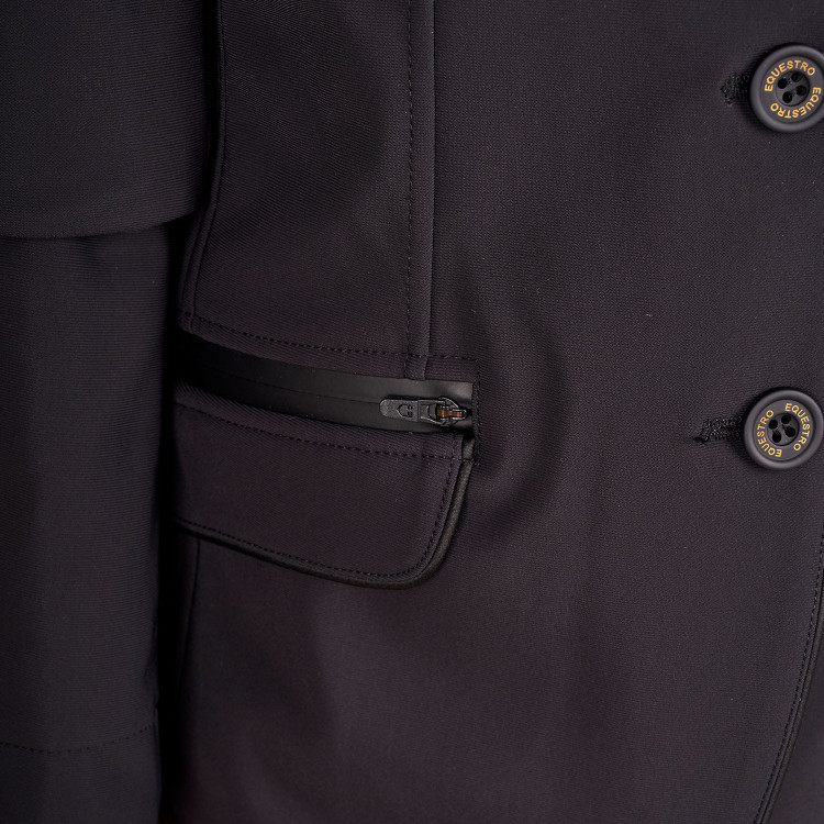 Veste de concours Equestro fille en tissu technique Veste de concours Equestro fille en tissu technique