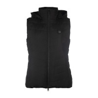 Gilet chauffant sans manches High Temperature Style HKM Noir