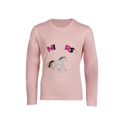 Polo à manches longues Polly HKM enfant Rose Polo à manches longues Polly HKM enfant Rose