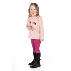 Polo à manches longues Polly HKM enfant Rose Polo à manches longues Polly HKM enfant Rose