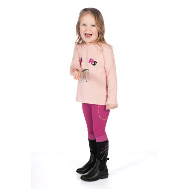 Polo à manches longues Polly HKM enfant Rose Polo à manches longues Polly HKM enfant Rose