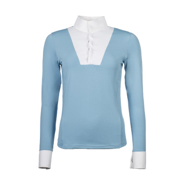 Polo de concours Virginia manches longues femme HKM