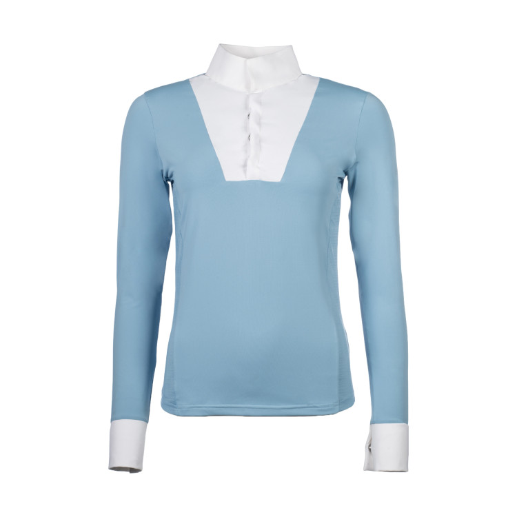 Polo de concours Virginia manches longues femme HKM Polo de concours Virginia manches longues femme HKM