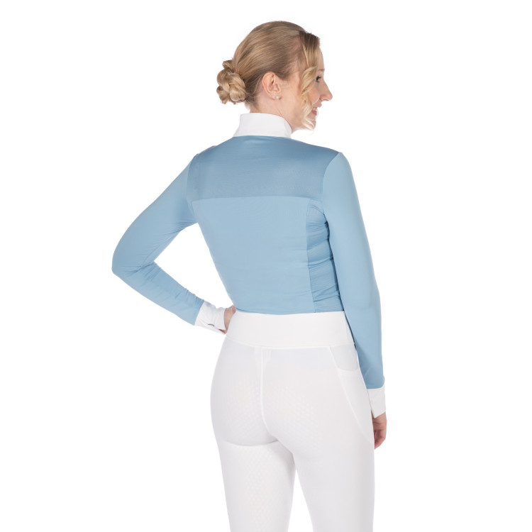 Polo de concours Virginia manches longues femme HKM Polo de concours Virginia manches longues femme HKM