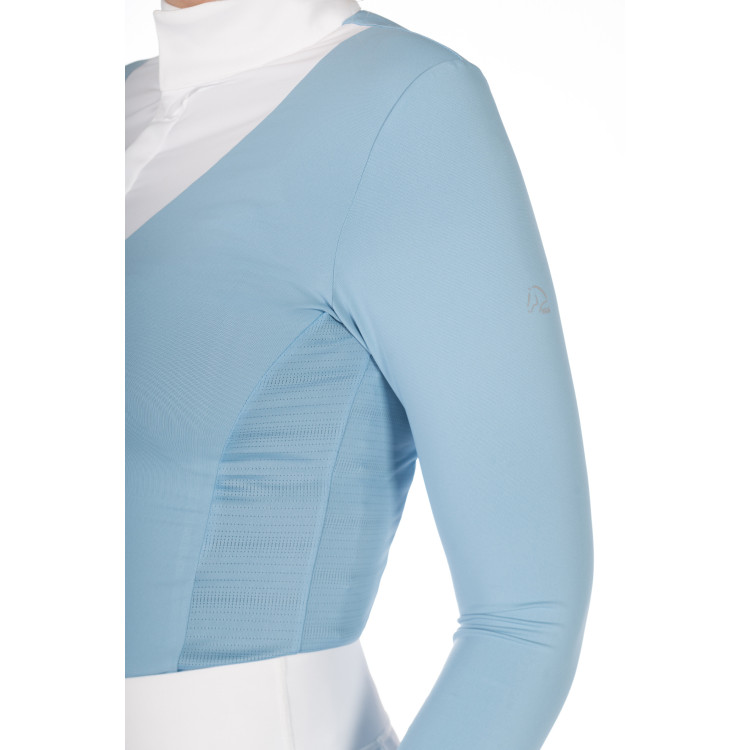 Polo de concours Virginia manches longues femme HKM Polo de concours Virginia manches longues femme HKM