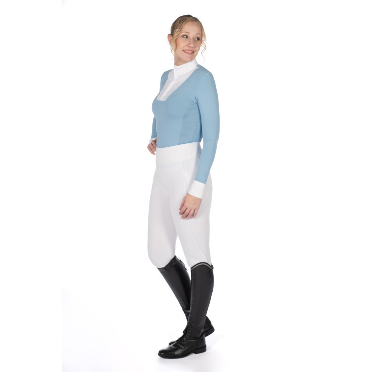 Polo de concours Virginia manches longues femme HKM Polo de concours Virginia manches longues femme HKM