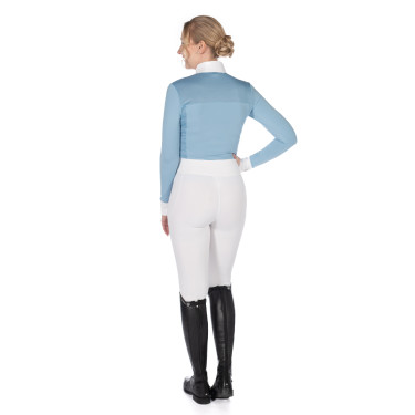 Polo de concours Virginia manches longues femme HKM Polo de concours Virginia manches longues femme HKM