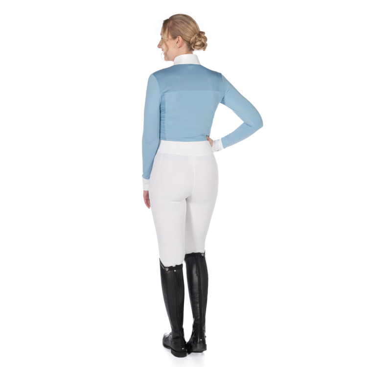 Polo de concours Virginia manches longues femme HKM Polo de concours Virginia manches longues femme HKM