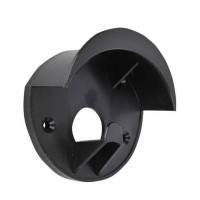 Porte bridon en plastique HKM Noir