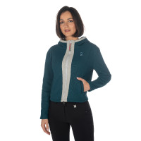 Sweat Livigno femme HKM Bordeaux
