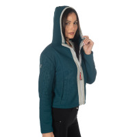 Sweat Livigno femme HKM Bordeaux