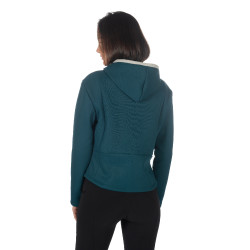 Sweat Livigno femme HKM Vert foncé