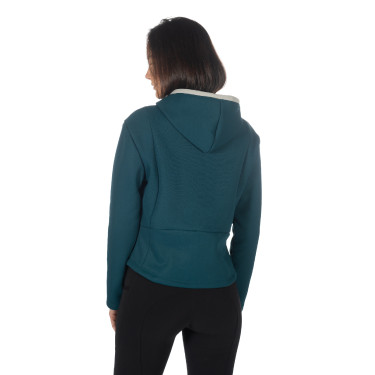 Sweat Livigno femme HKM Vert foncé