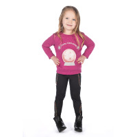 Sweat Polly HKM enfant Magenta Rose Sweat Polly HKM enfant Magenta Rose