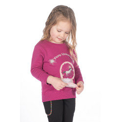 Sweat Polly HKM enfant Magenta Rose Sweat Polly HKM enfant Magenta Rose