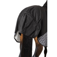 Couverture de pluie Horze Avalanche Pro doublée polaire Gris foncé Castle Rock / zéphyr