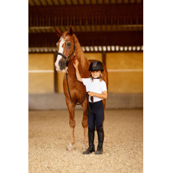 Collant d'équitation fond intégral avec silicone Madison enfant Horze Bleu marine foncé Collant d'équitation fond intégral avec silicone Madison enfant Horze Bleu marine foncé