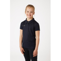 Polo fonctionnel à manches courtes Denise enfant Horze Rose Polo fonctionnel à manches courtes Denise enfant Horze Rose