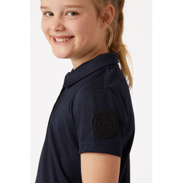 Polo fonctionnel à manches courtes Denise enfant Horze Polo fonctionnel à manches courtes Denise enfant Horze