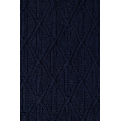 Tour de cou B Vertigo tricoté Faye Marine titan Bleu marine Tour de cou B Vertigo tricoté Faye Marine titan Bleu marine