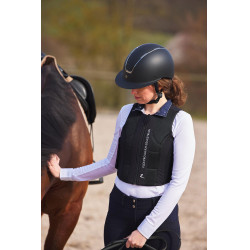 Casque Atmos Metallic II Horze Noir