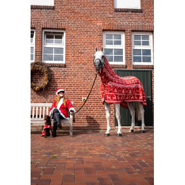 Couverture de Noël pour cheval Horze Couverture de Noël pour cheval Horze