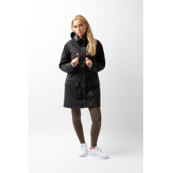 Imperméable Elise avec doublure matelassé Horze Noir caviar Imperméable Elise avec doublure matelassé Horze Noir caviar