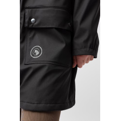 Imperméable Elise avec doublure matelassé Horze Noir caviar Imperméable Elise avec doublure matelassé Horze Noir caviar