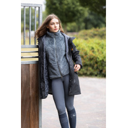Imperméable Elise avec doublure matelassé Horze Noir caviar Imperméable Elise avec doublure matelassé Horze Noir caviar