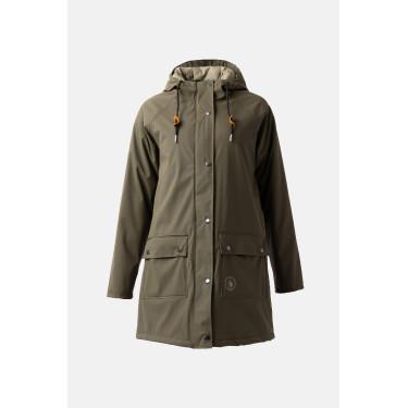 Imperméable Elise avec doublure matelassé Horze Vert olive Imperméable Elise avec doublure matelassé Horze Vert olive
