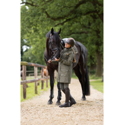Imperméable Elise avec doublure matelassé Horze Vert olive Imperméable Elise avec doublure matelassé Horze Vert olive