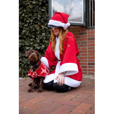 Couverture de Noël chien Horze Couverture de Noël chien Horze