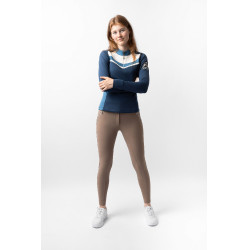 T-shirt d'entrainement Ayra Horze Marine titan Bleu marine