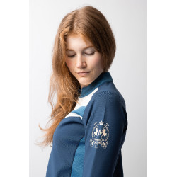 T-shirt d'entrainement Ayra Horze Marine titan Bleu marine