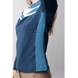 T-shirt d'entrainement Ayra Horze Marine titan Bleu marine