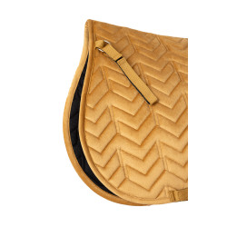 Tapis de selle Demélont polyvalent Horze Marron doré