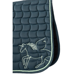 Tapis de selle Pegasus poney Horze Vert d'eau foncé Tapis de selle Pegasus poney Horze Vert d'eau foncé