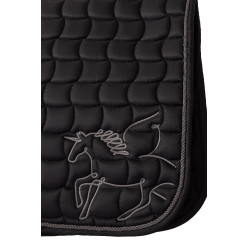 Tapis de selle Pegasus poney Horze Noir caviar