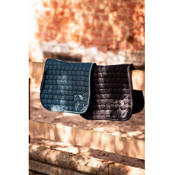 Tapis de selle Pegasus poney Horze Noir caviar