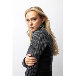 Veste en fleece Neve Horze Noir caviar Veste en fleece Neve Horze Noir caviar