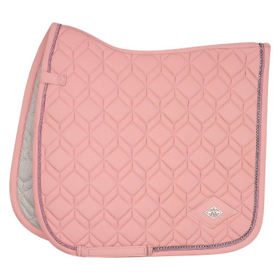 Tapis de selle HV Polo Classic DR Fleur de rose