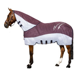 Couverture anti-mouches et pluie Imperial Riding Super-dry Bordeaux Couverture anti-mouches et pluie Imperial Riding Super-dry Bordeaux