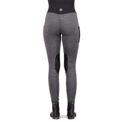 Legging d'équitation Imperial Riding Diamond Bubble Kneegrip Noir Legging d'équitation Imperial Riding Diamond Bubble Kneegrip Noir