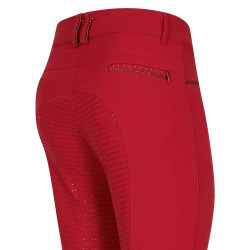 Pantalon d'équitation Imperial Riding El Capone FullGrip Tango Red Rouge