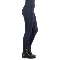 Legging d'équitation Euro-Star Breez FullGrip Marine / marine Bleu Legging d'équitation Euro-Star Breez FullGrip Marine / marine Bleu