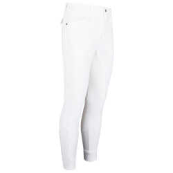Pantalon d'équitation Euro-Star Camillo FullGrip homme Blanc Pantalon d'équitation Euro-Star Camillo FullGrip homme Blanc