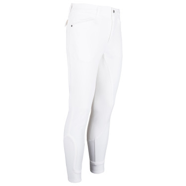 Pantalon d'équitation Euro-Star Camillo FullGrip homme Blanc Pantalon d'équitation Euro-Star Camillo FullGrip homme Blanc