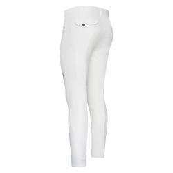 Pantalon d'équitation Euro-Star Camillo FullGrip homme Blanc Pantalon d'équitation Euro-Star Camillo FullGrip homme Blanc