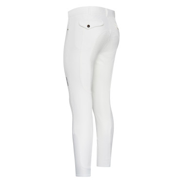 Pantalon d'équitation Euro-Star Camillo FullGrip homme Blanc Pantalon d'équitation Euro-Star Camillo FullGrip homme Blanc